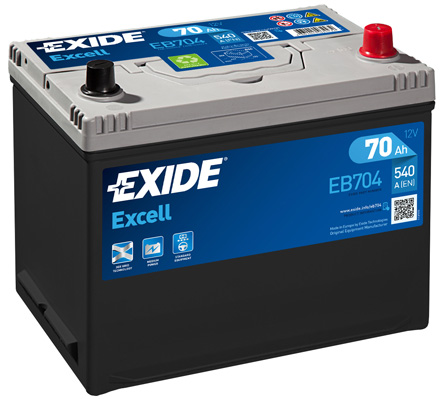 Аккумулятор EXIDE арт. EB704